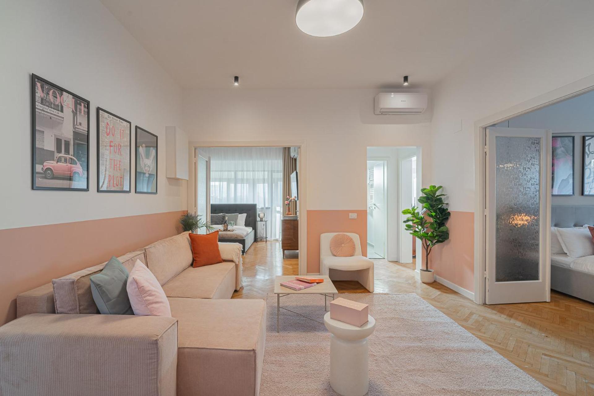 Vibrant & Spacious 3br Lofts On Amzei Square *